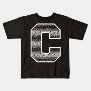 C White Kids T-Shirt